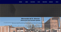 Desktop Screenshot of escuelamilitar.edu.uy